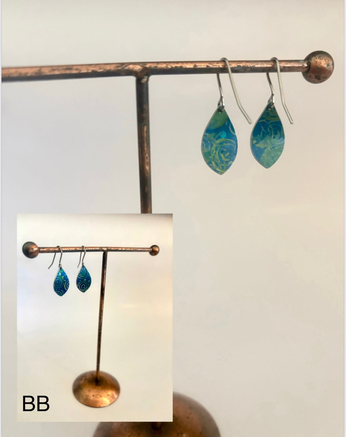 Dilkes-Hoffman Anodised Aluminium Earrings - small