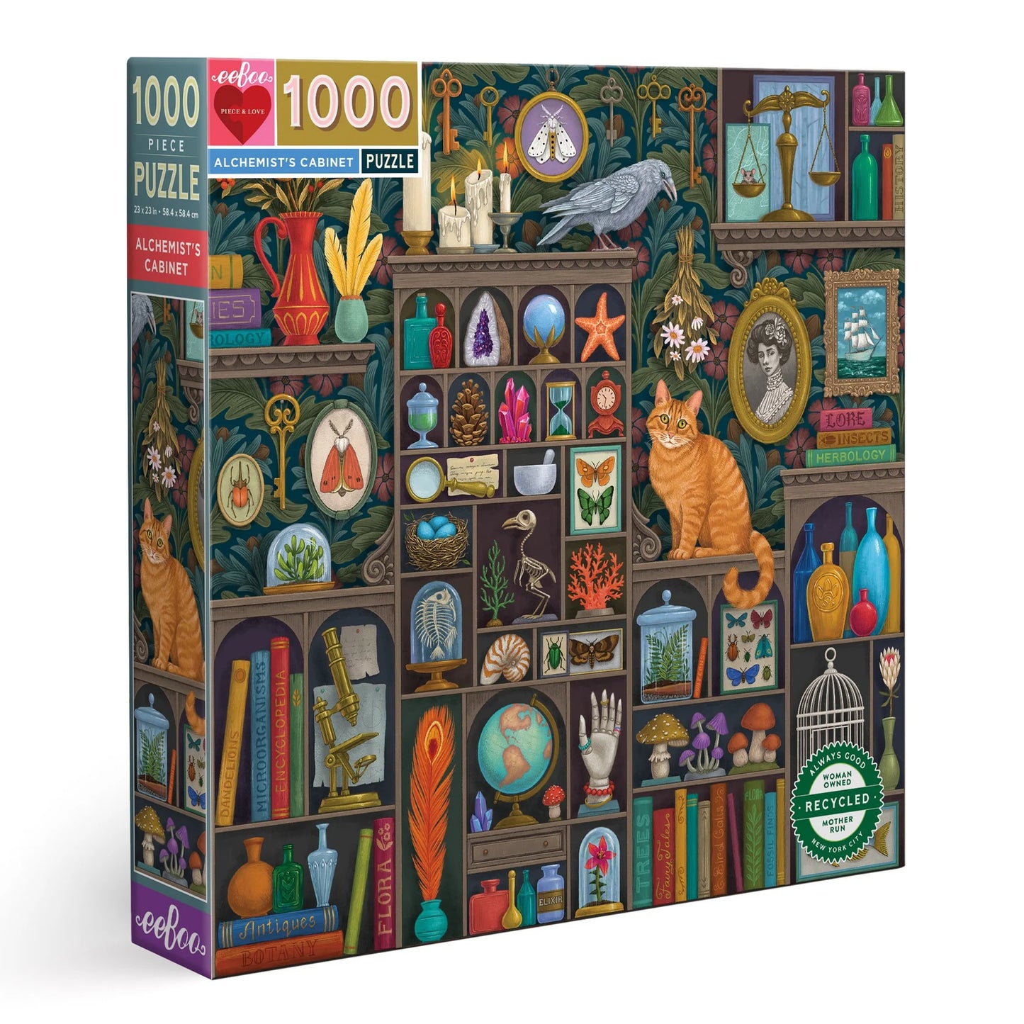 Eeboo 1000 piece puzzle - Alchemist’s Cabinet