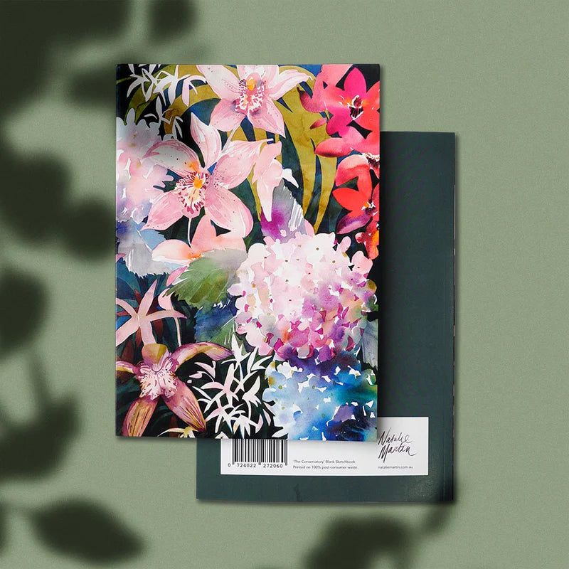 Natalie Martin Ruled/Blank A5 notebook
