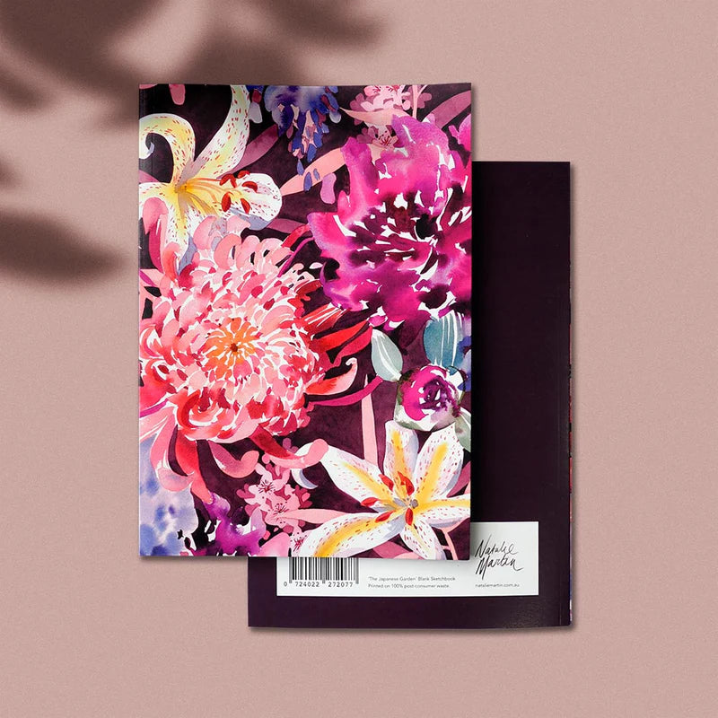 Natalie Martin Ruled/Blank A5 notebook