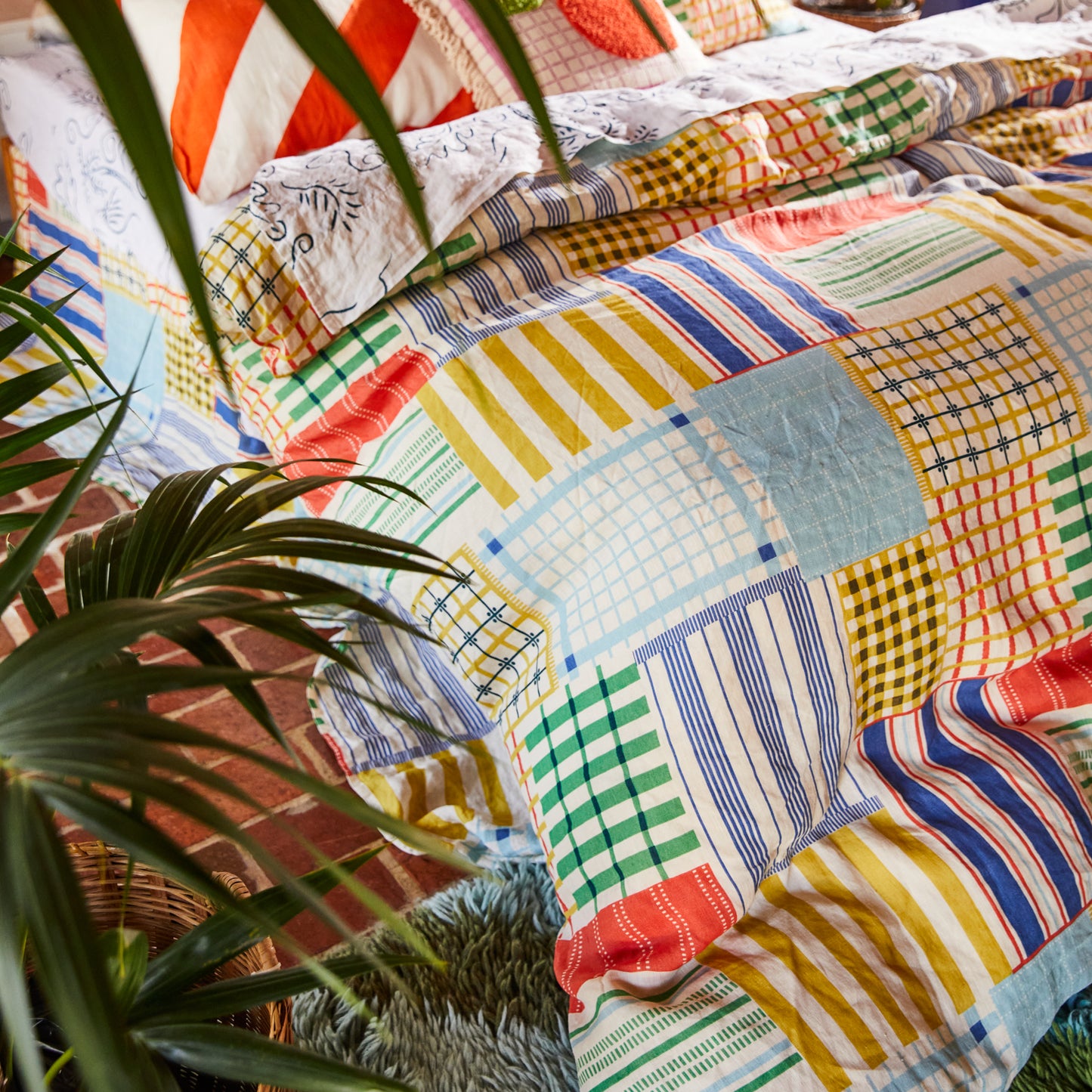 Sage and Clare - Fresno Linen Quilt Cover