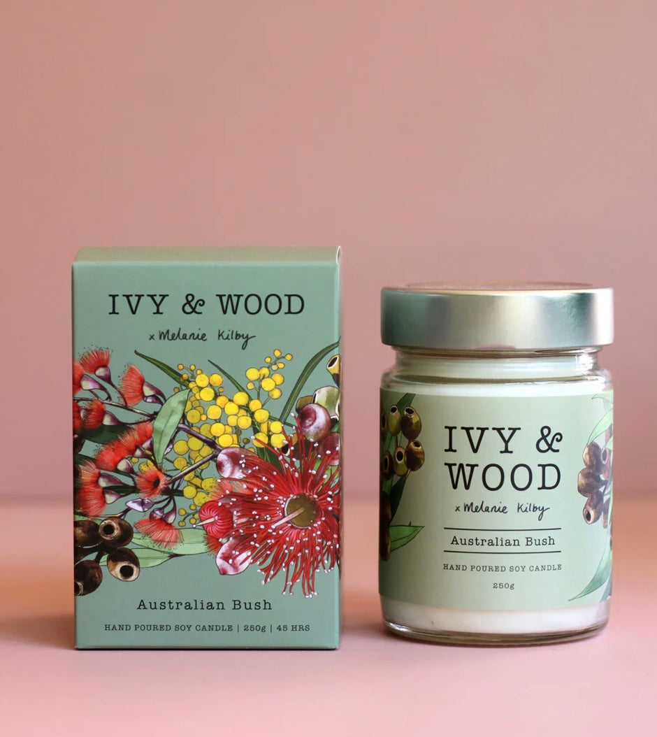 Ivy and Wood candles