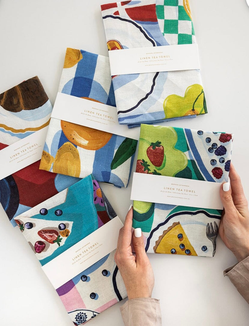 Bespoke Linen Tea Towels