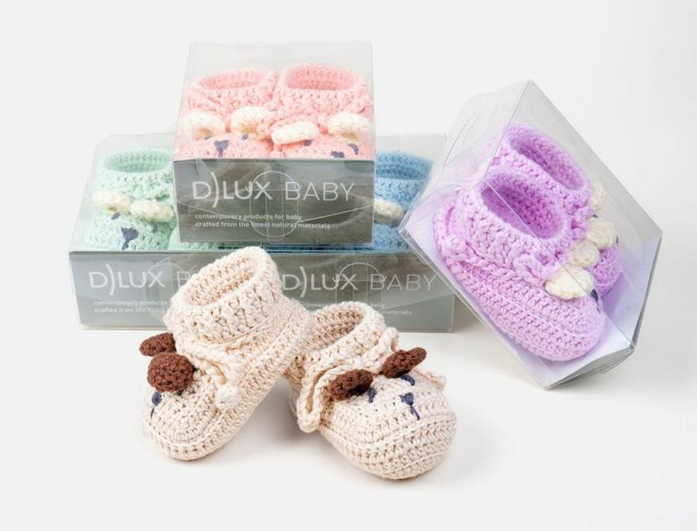 DLux Baby Tilly Bear Bootees