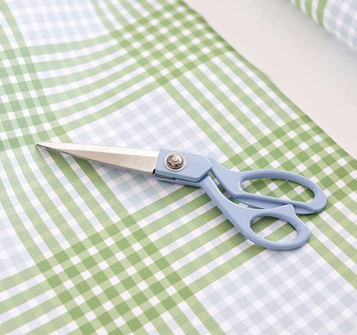 Bespoke Letterpress - Traditional Crafting Scissors - Cornflower Blue