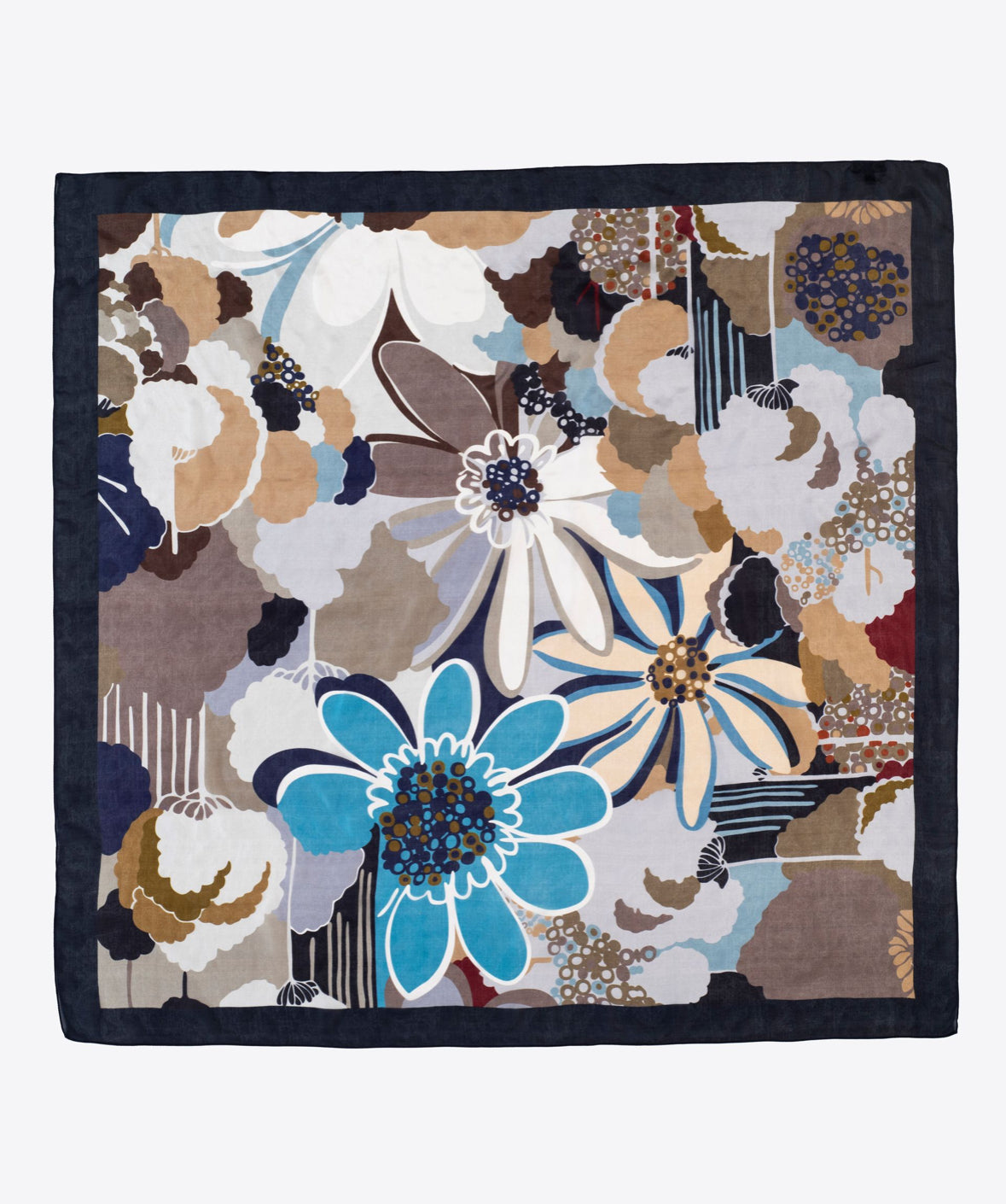 Dlux Daisy Silk Scarf