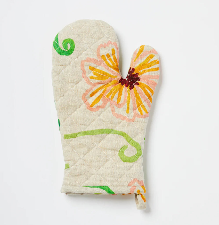 Bonnie and Neil Oven Mitt