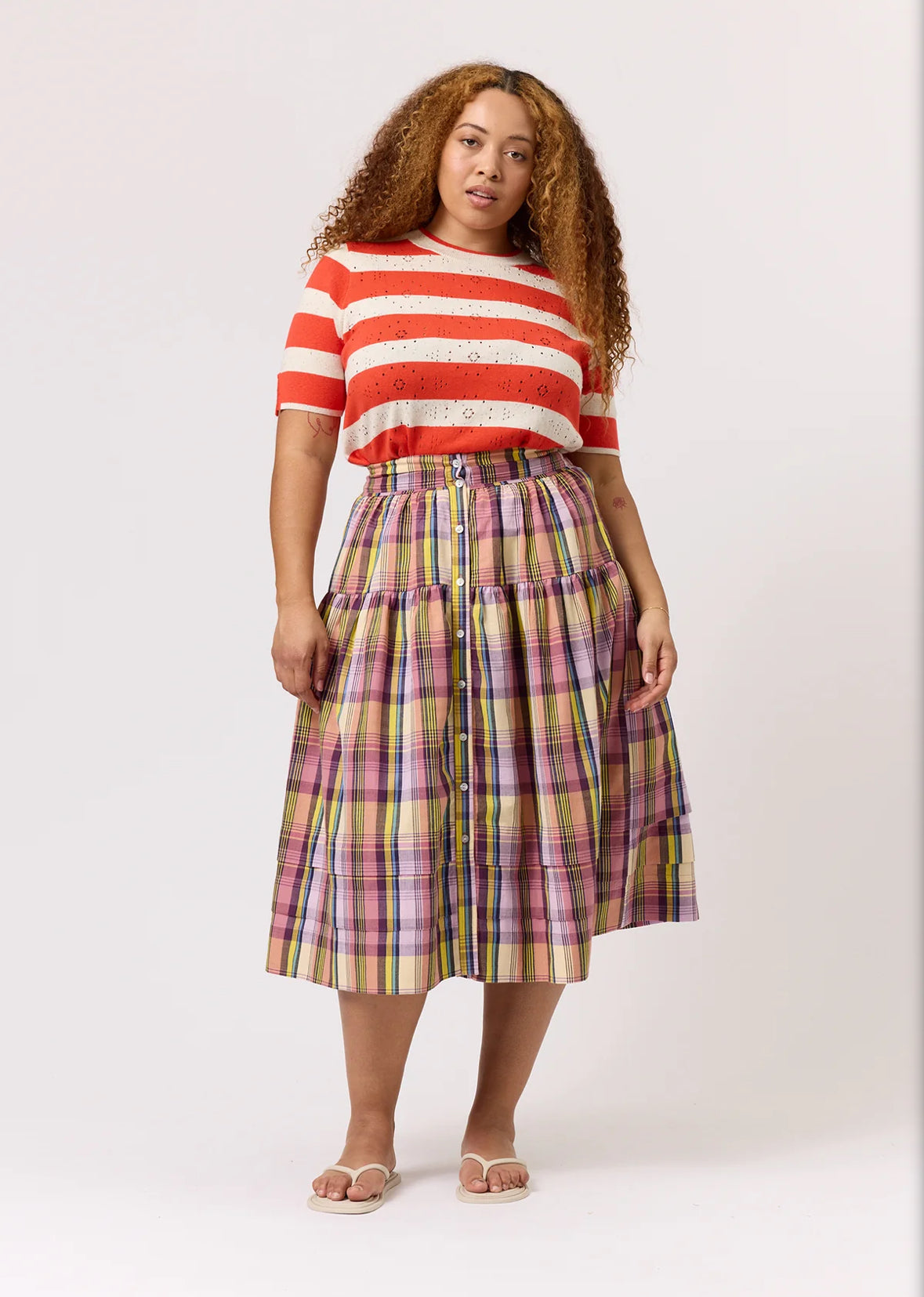 Coco Pintuck Skirt