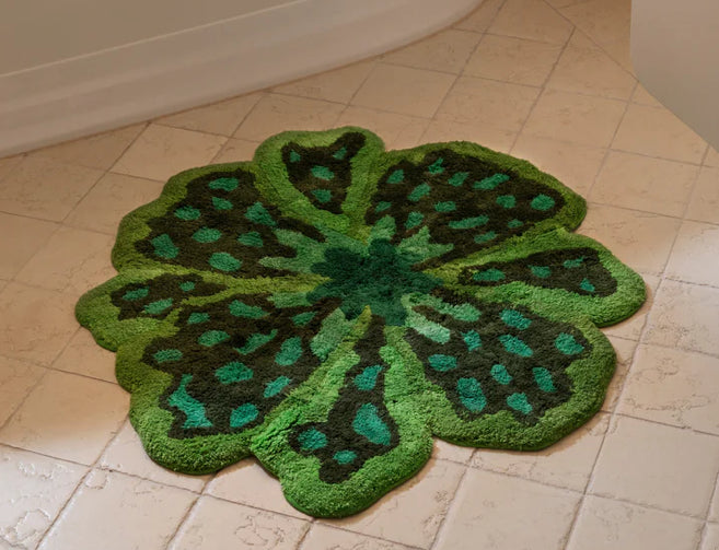 Bonnie and Neil - Flower Bath Mat