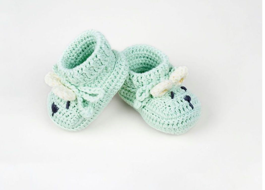 DLux Baby Tilly Bear Bootees
