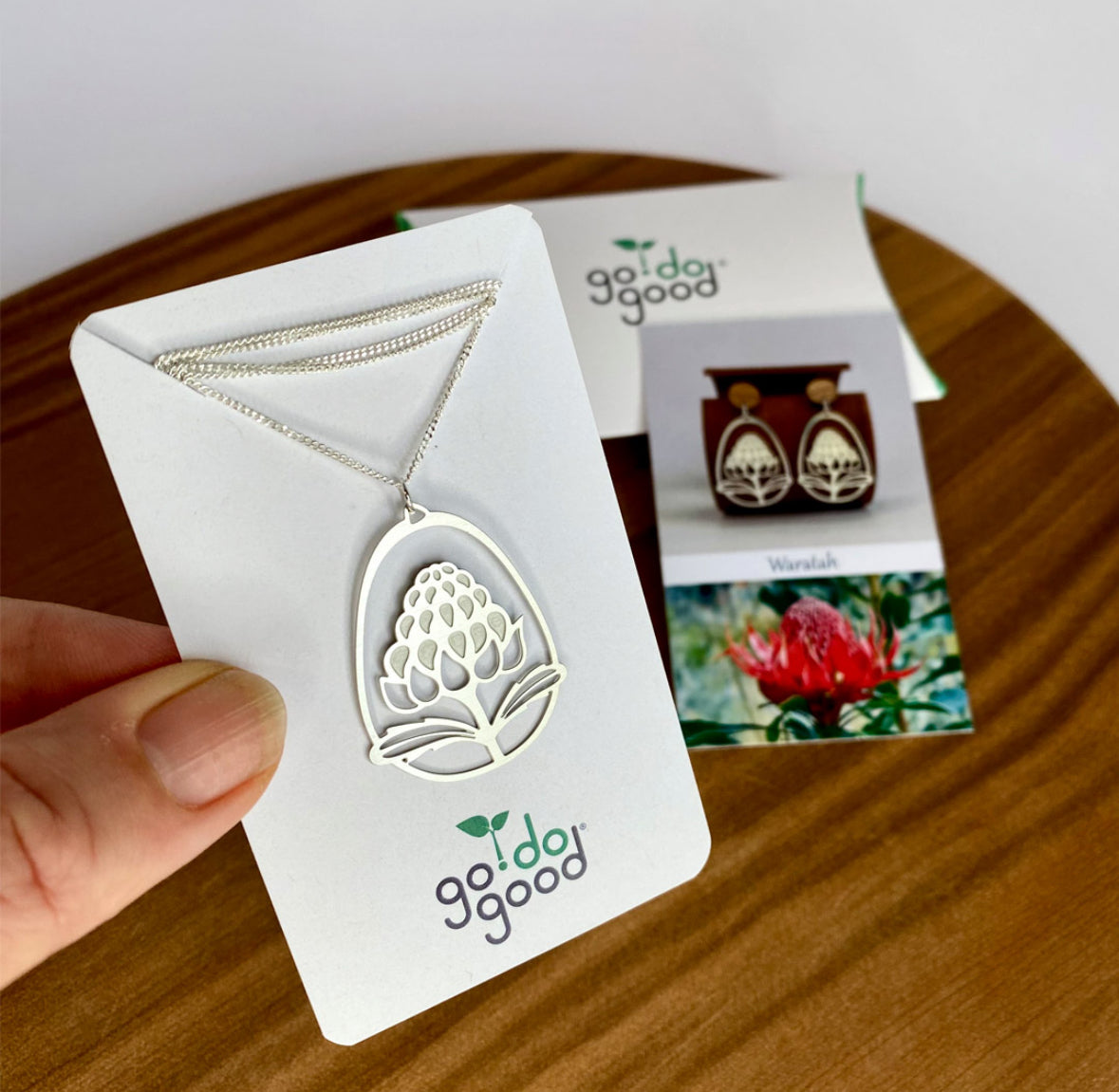 Go Do Good Necklace - Waratah