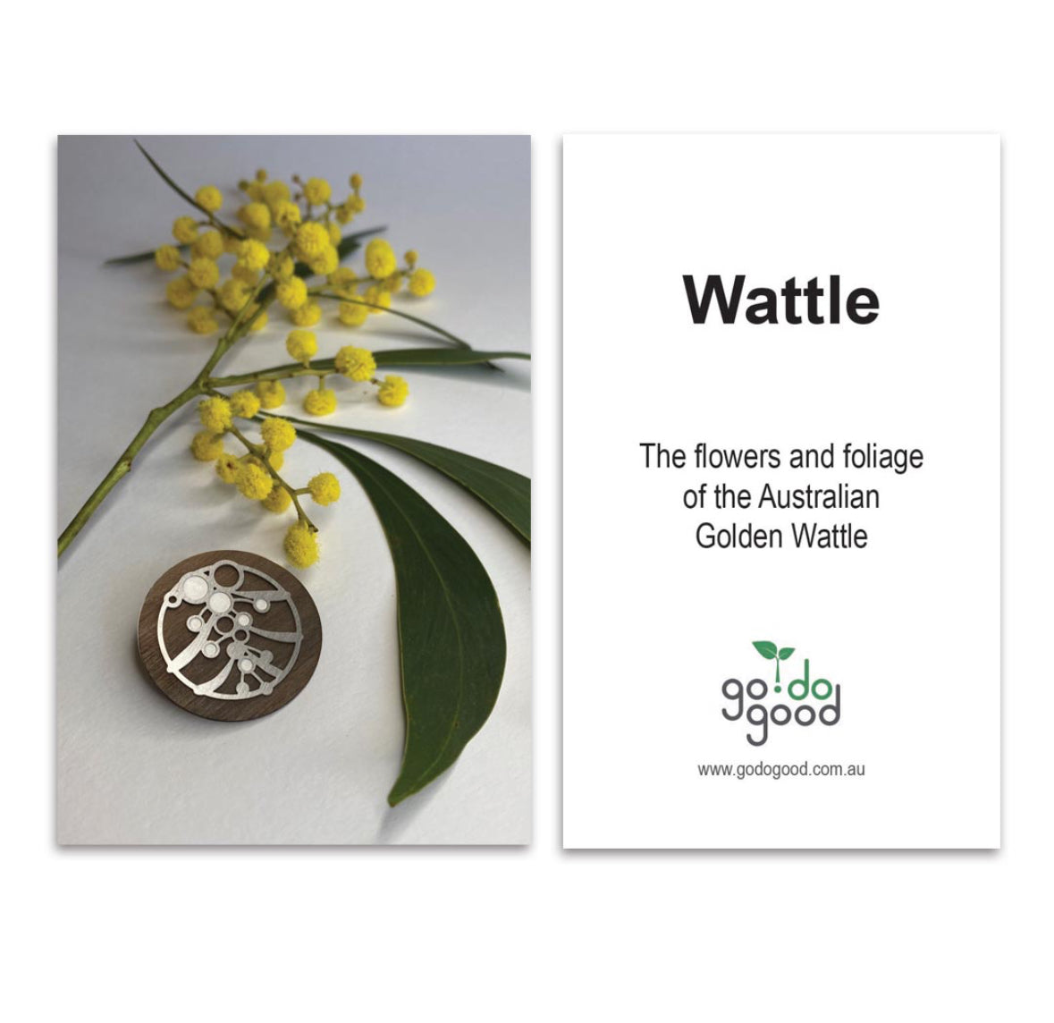 Go Do Good Earrings - Wattle