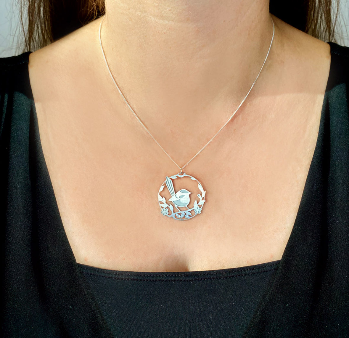 Go Do Good Necklace - Fairy Wren