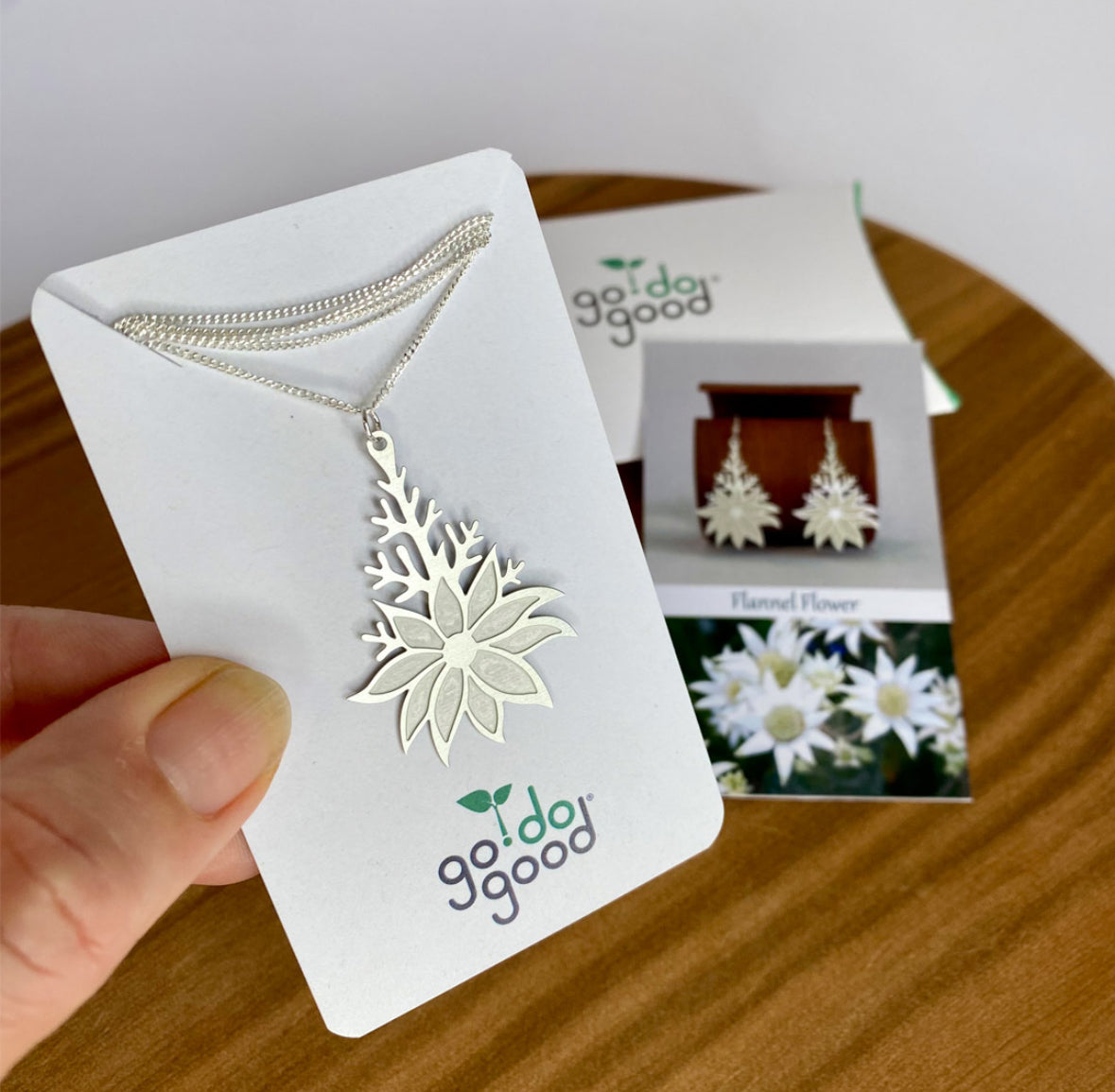 Go Do Good Necklace - Flannel Flower