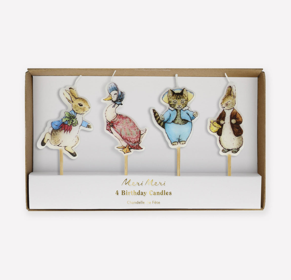 Meri Meri Peter Rabbit Character Candles