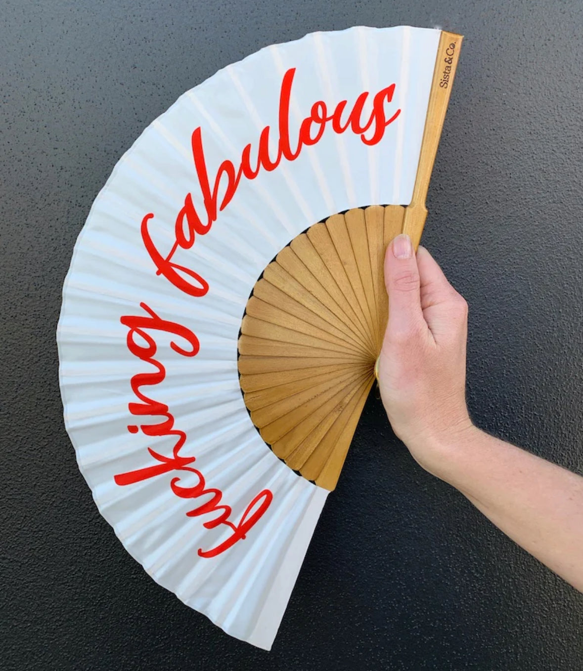 Sista and Co Silk Fans