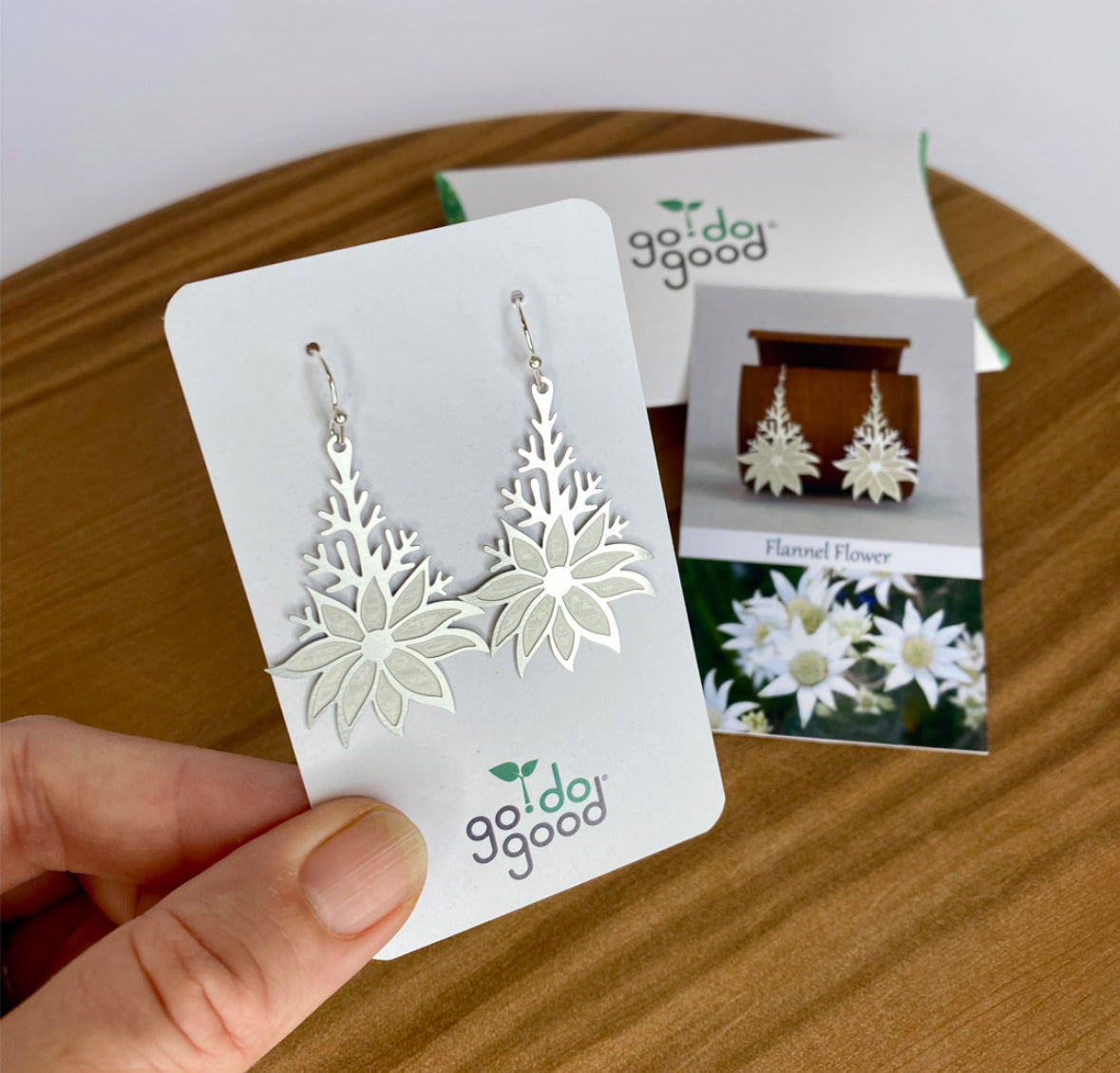 Go Do Good Earrings - Flannel Flower