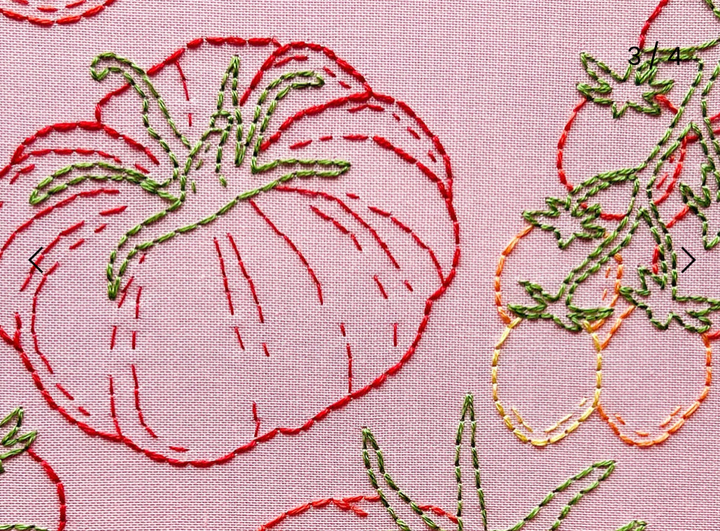 Lily Upton Tomato Stick and Stitch Kit