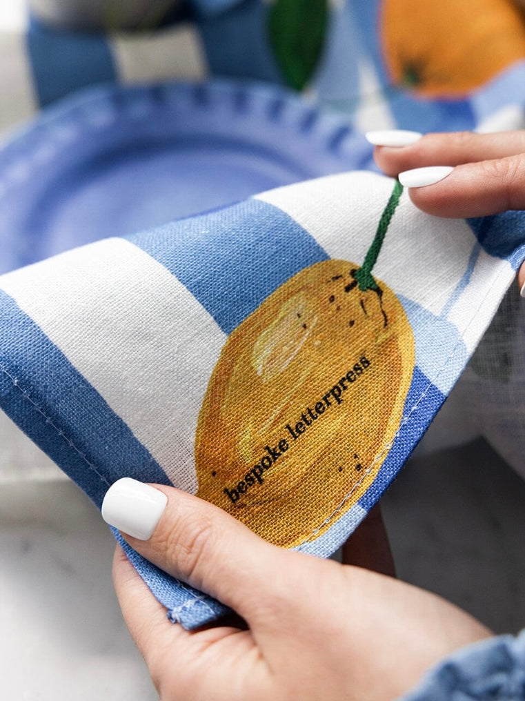 Bespoke Linen Tea Towels