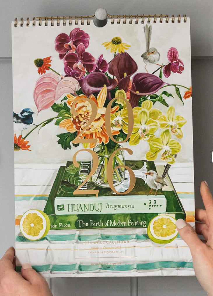 Bespoke Monthly Wall Calendar 2026