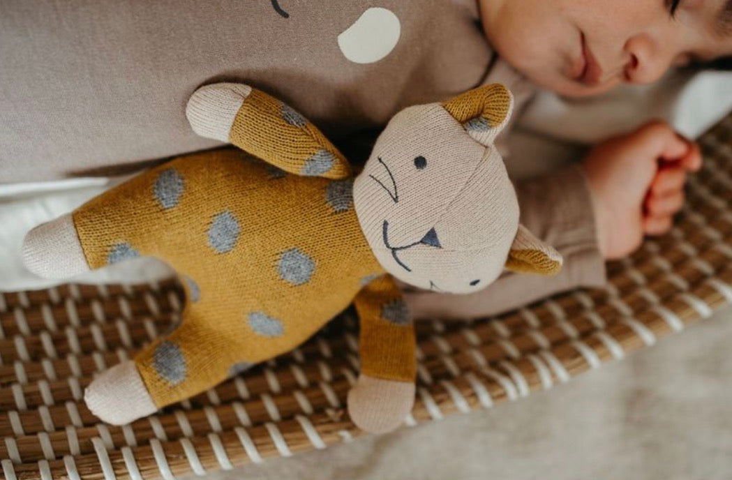 Kitty Knitted Toy with rattle