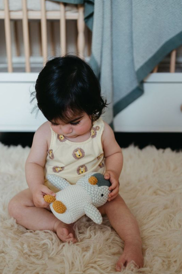 DLux Baby Penguin Rattle