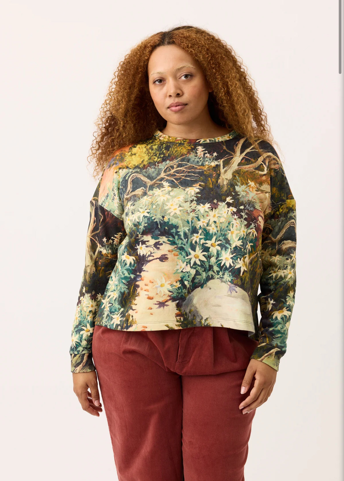 Nancybird Eva Sweatshirt - Flannel Flower
