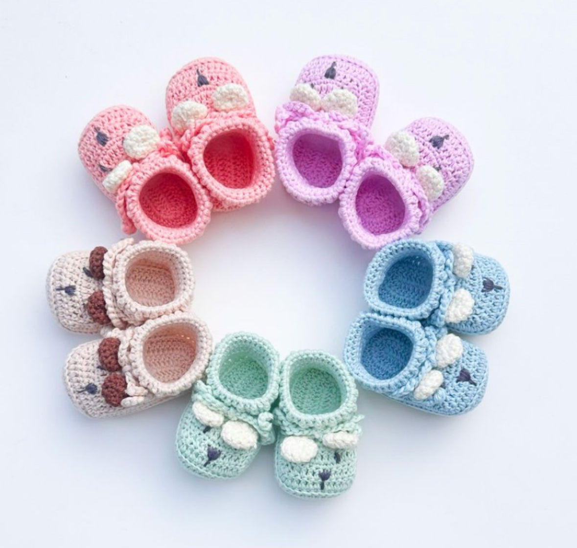 DLux Baby Tilly Bear Bootees