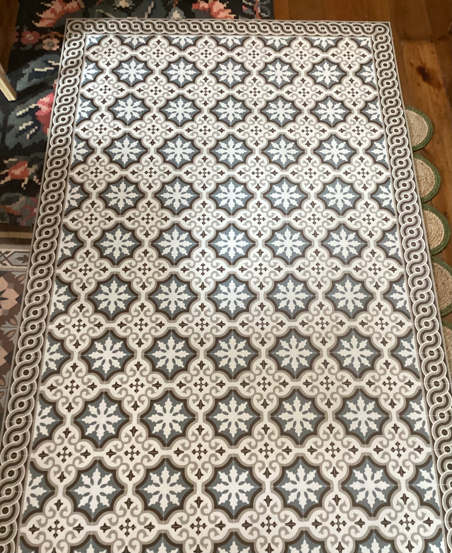 Beija Flor - Mountain Classic Vinyl Rug (220cm x 140cm)
