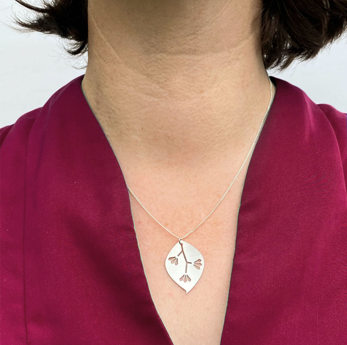 Go Do Good Necklace - Gum Leaf