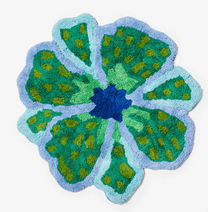 Bonnie and Neil - Flower Bath Mat