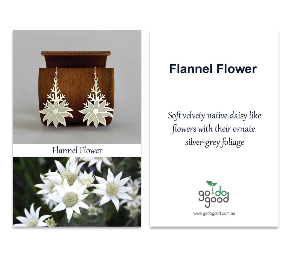 Go Do Good Necklace - Flannel Flower
