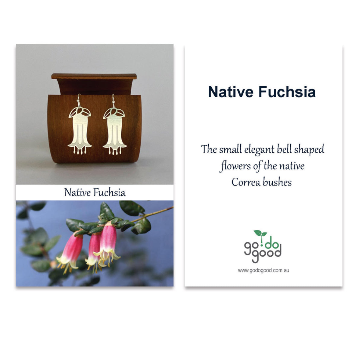 Go Do Good Necklace - Native Fuchsia