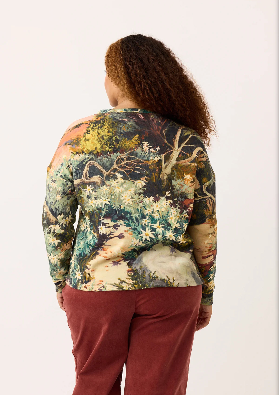 Nancybird Eva Sweatshirt - Flannel Flower