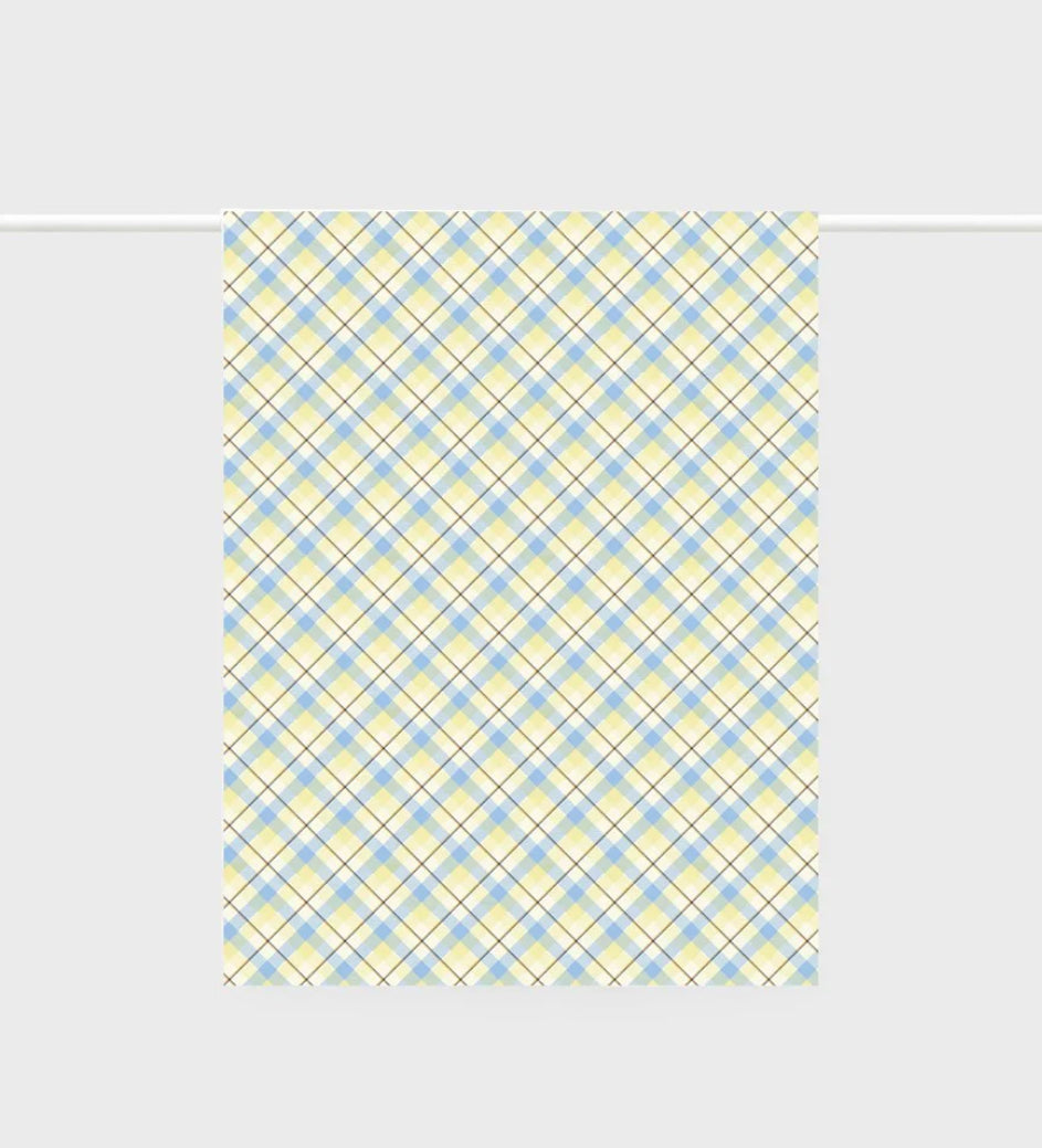 Father Rabbit Linen Tea Towel