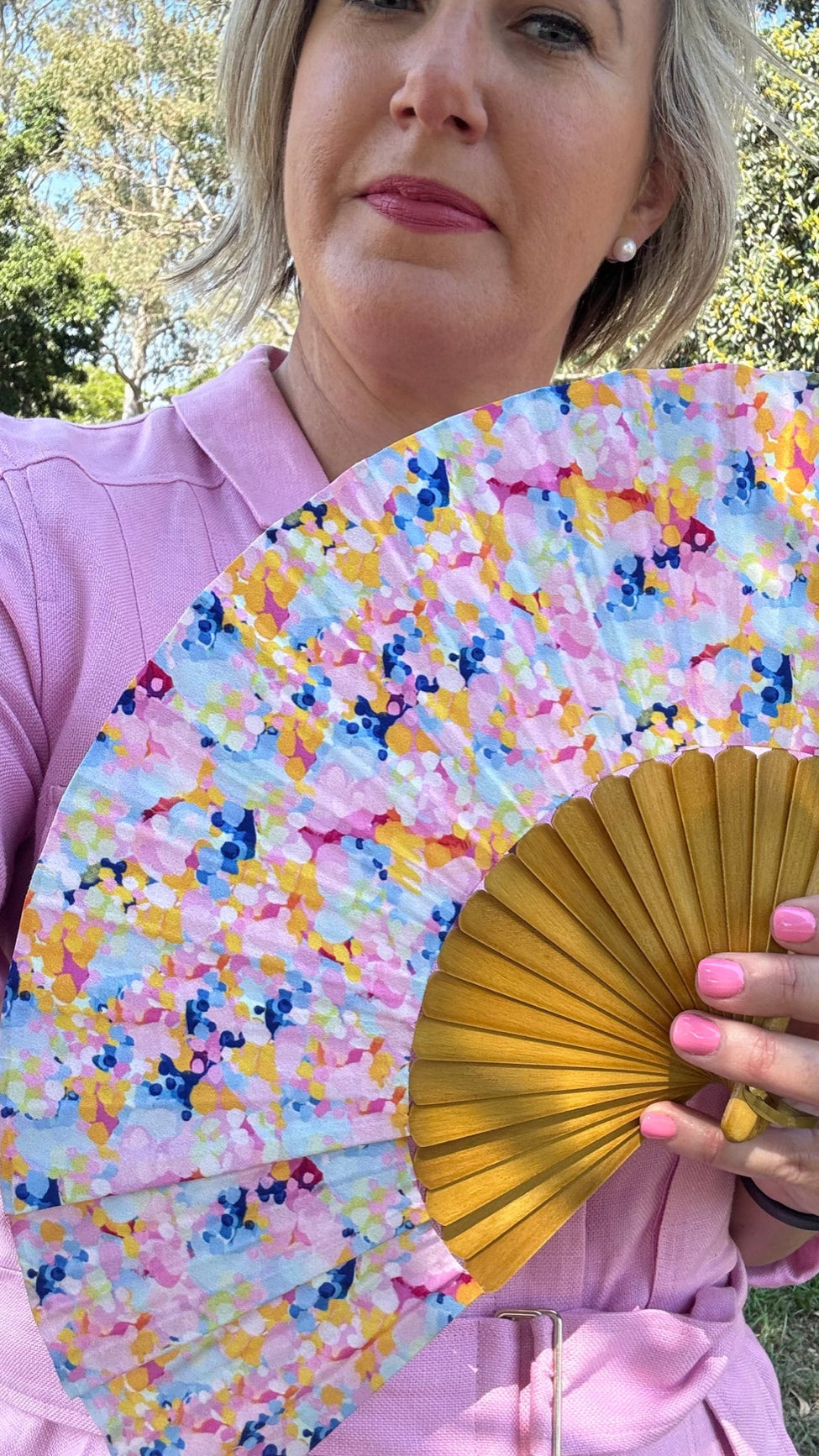 Sista and Co Silk Fans