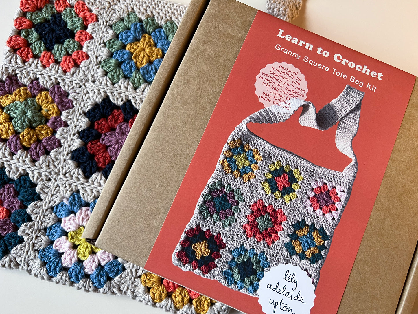 Lily Upton Granny Square Tote Kit