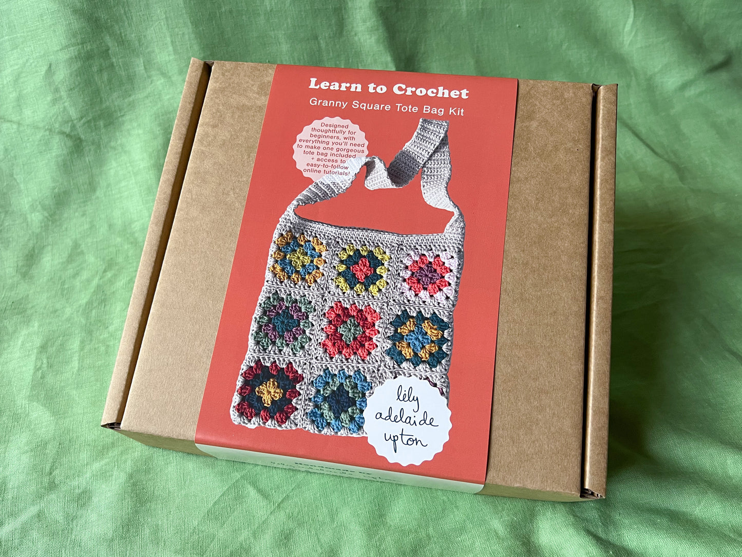 Lily Upton Granny Square Tote Kit