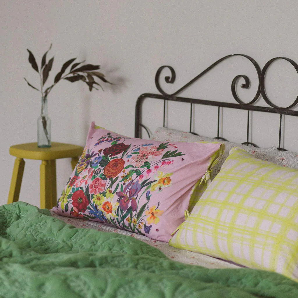 Nathalie Lete X Lazybones standard pillowcase set
