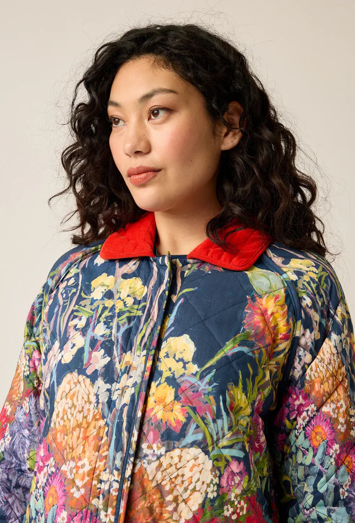 Nancybird | Flora Trench Coat | Blossom Bouquet