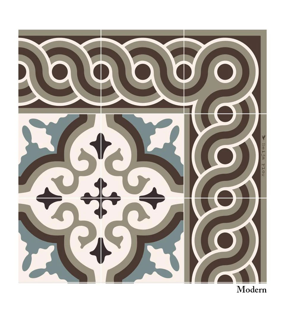 Beija Flor - Mountain Classic Vinyl Rug (220cm x 140cm)