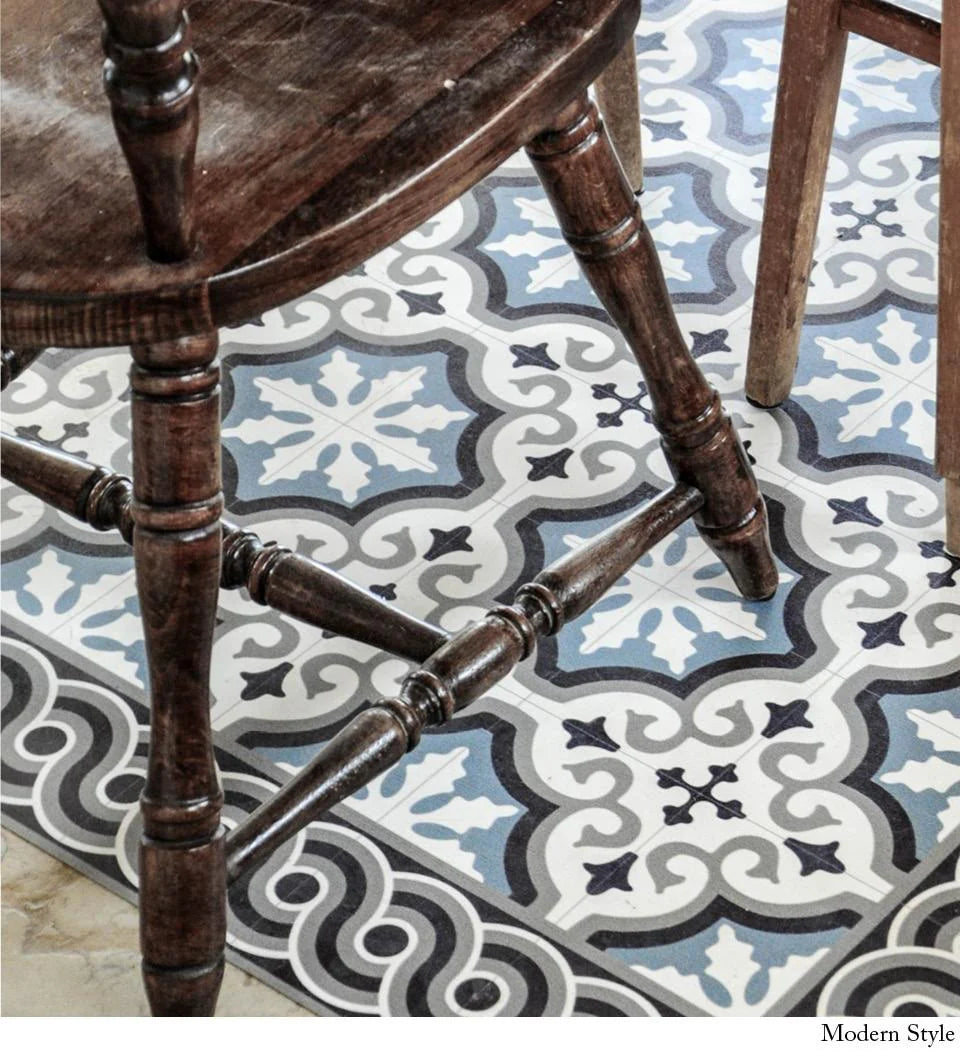 Beija Flor - Mountain Classic Vinyl Rug (220cm x 140cm)