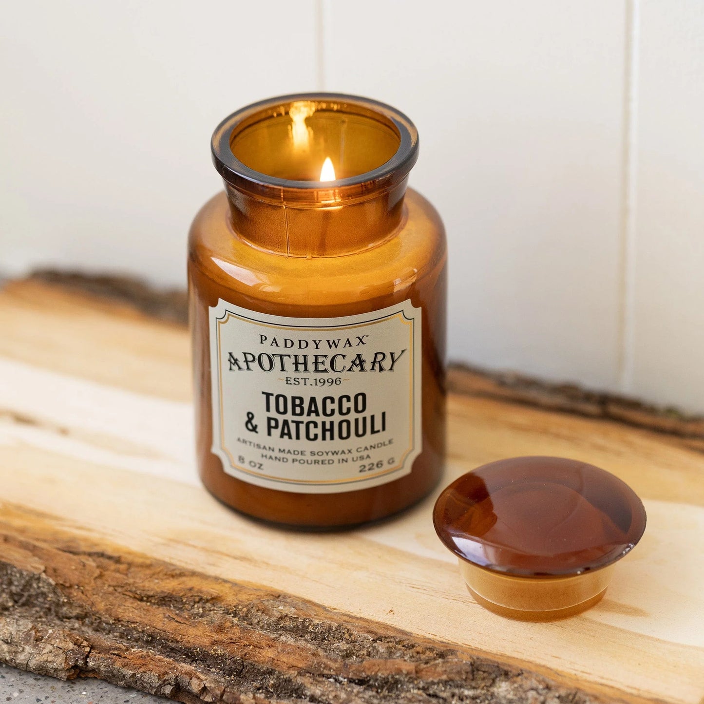 Paddywax Tobacco and Patchouli Candle