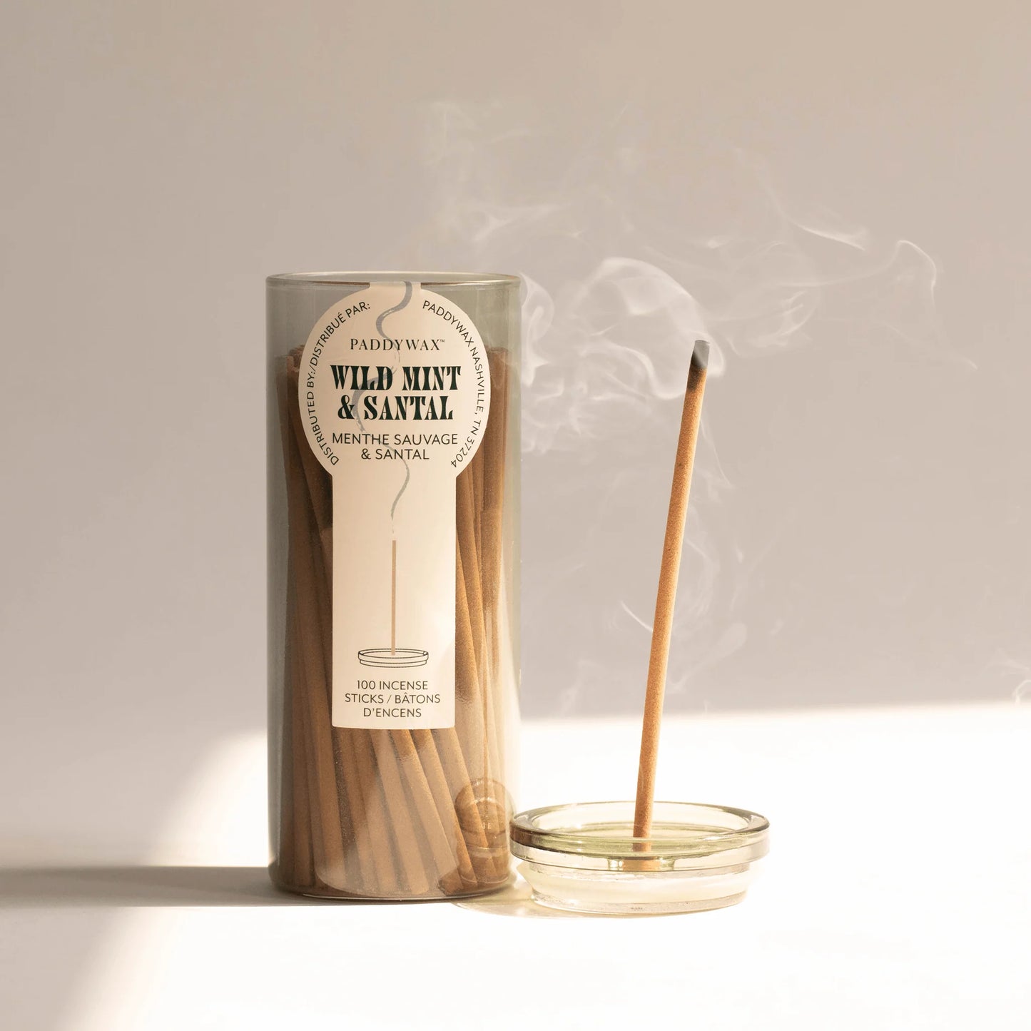 Paddywax Wild Mint and Santal Incense