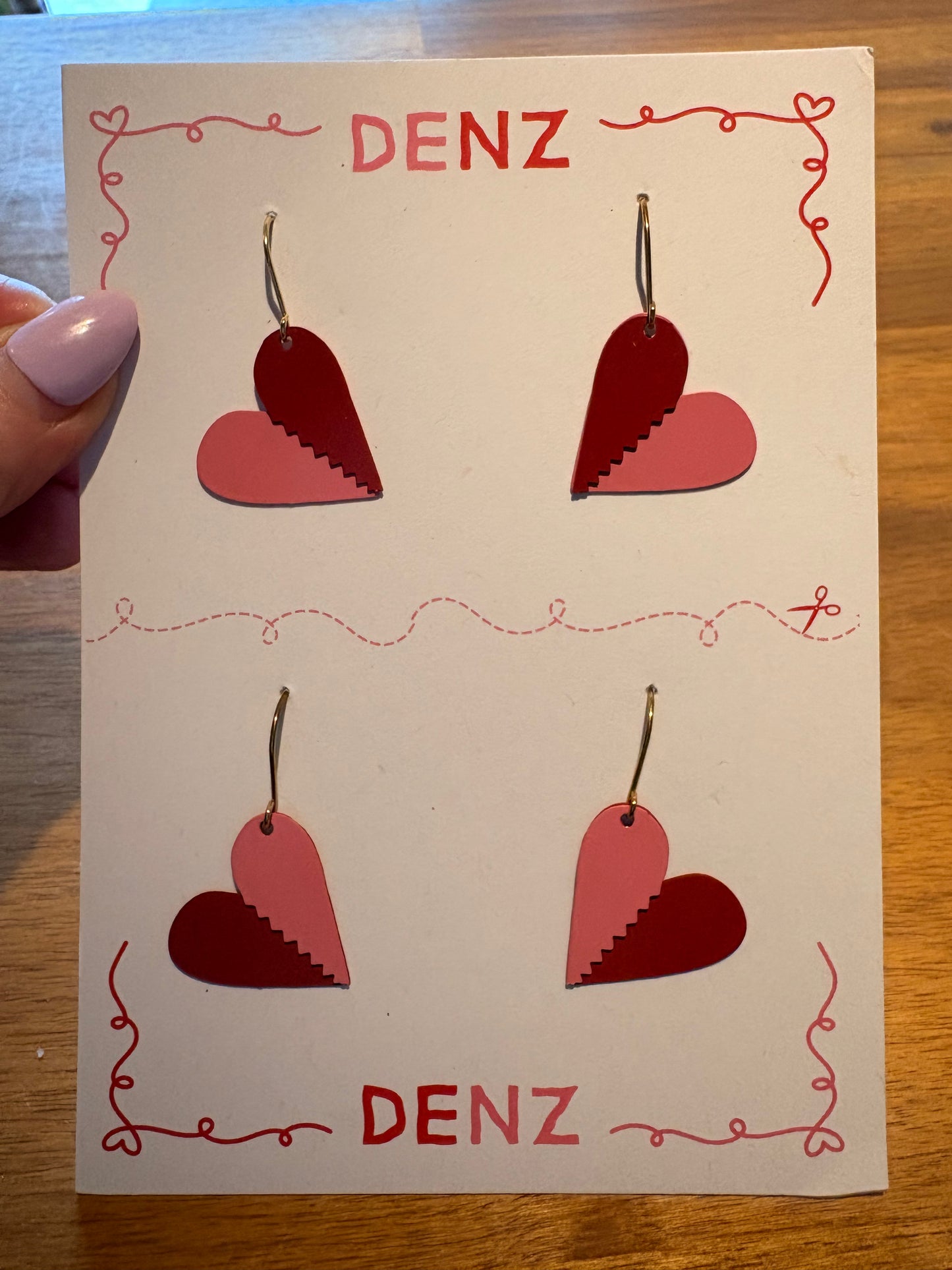 Denz earrings - Black Cat (Copy)