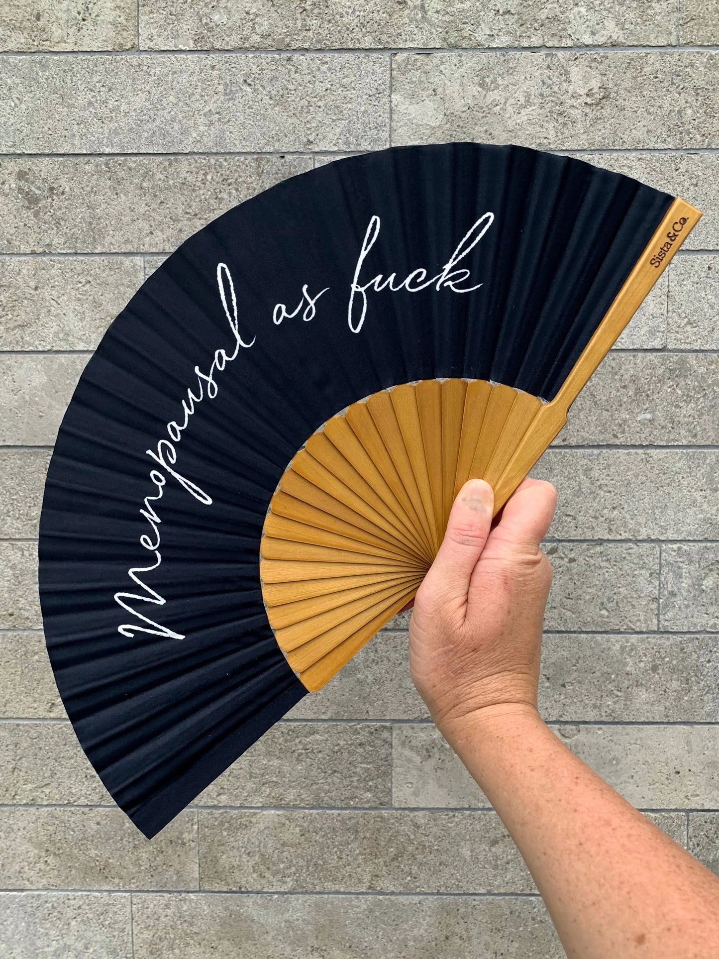 Hand Fan - Menopausal as Fuck