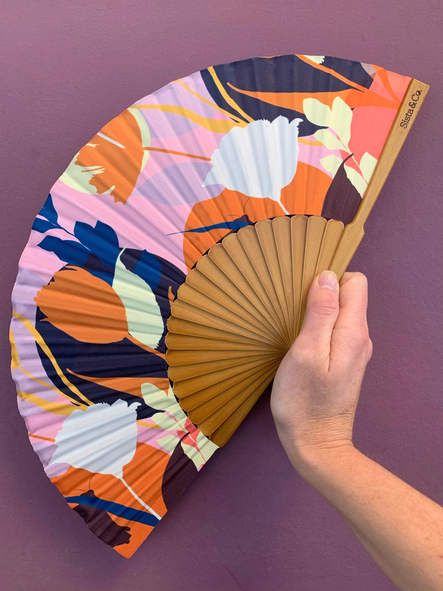 Hand Fan - To Spring With Love