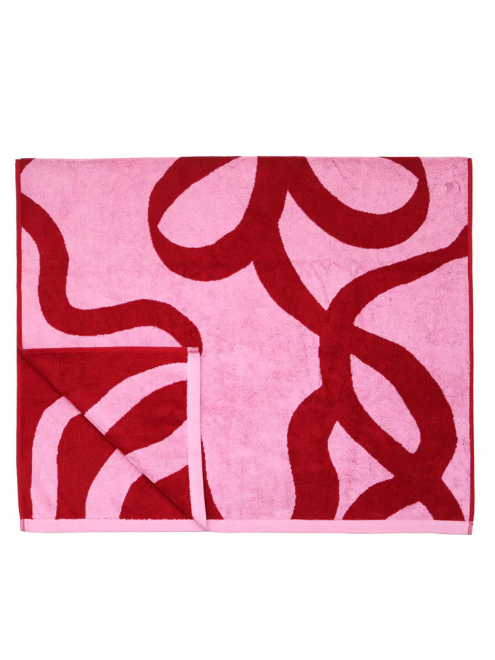Mosey Me Ribbon Bath Sheet