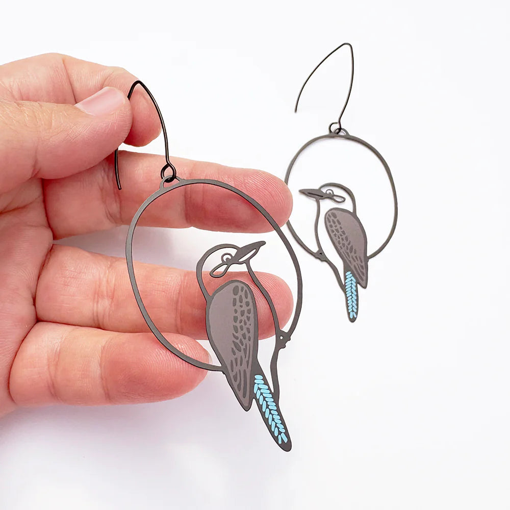 Denz earrings - Midi Kookaburra