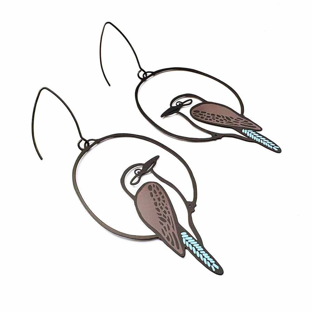 Denz earrings - Midi Kookaburra